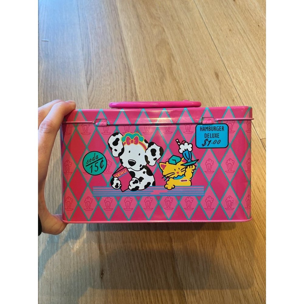 Vtg Spottie Dottie Sanrio Tin Box 1996 Collectible - Picture 6 of 11